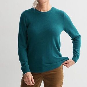 NWT Women's Croft & Barrow® Extra Soft Crewneck Sweater.